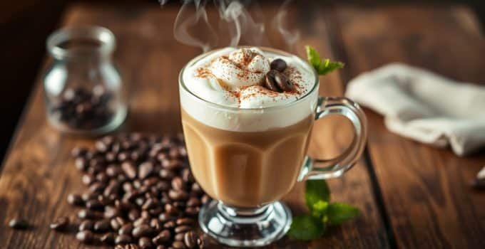 Virgin Irish Coffee Mocktail