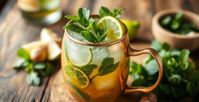 Virgin Irish Mule Mocktail