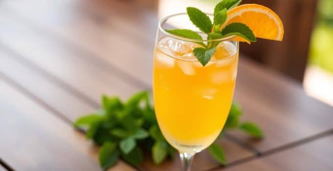 Virgin Mimosa Mocktail