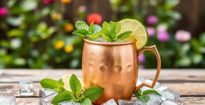 Virgin Moscow Mule Mocktail