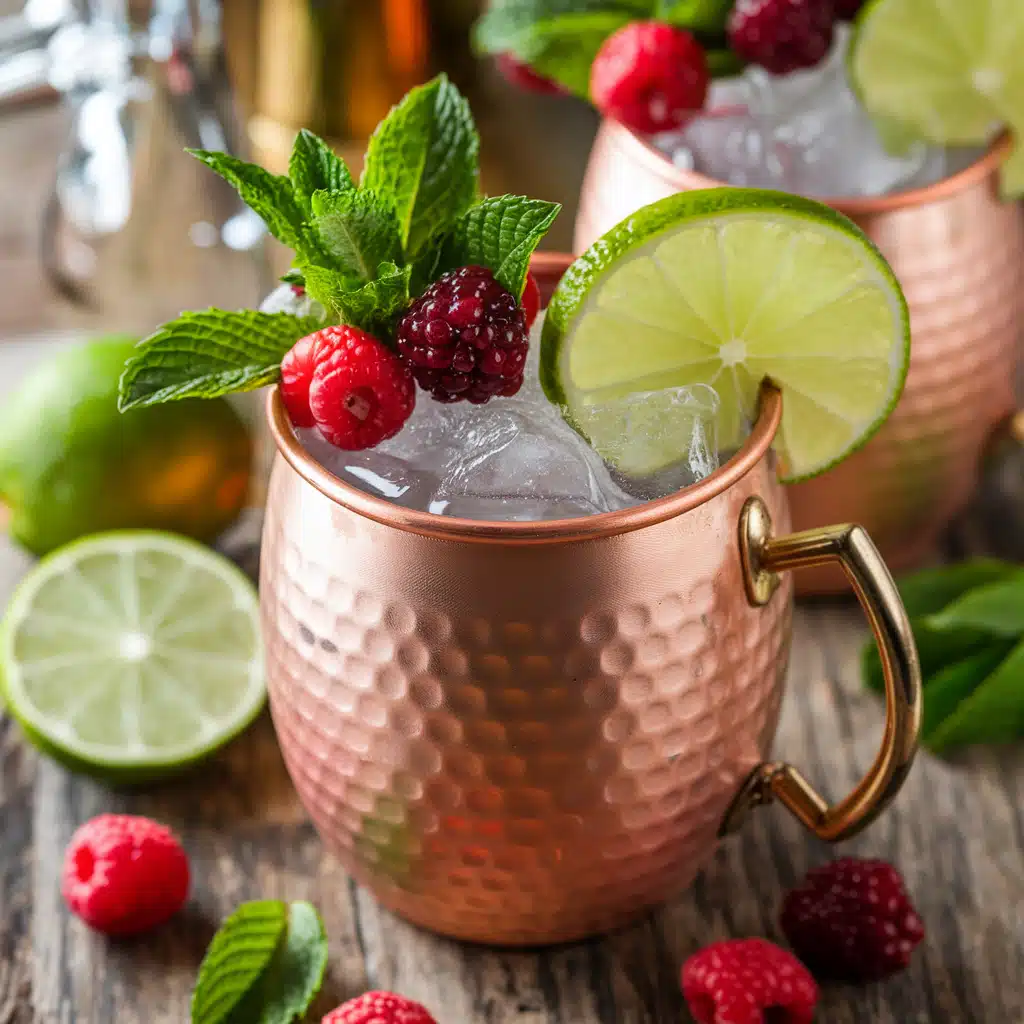 Virgin Moscow Mule Mocktail