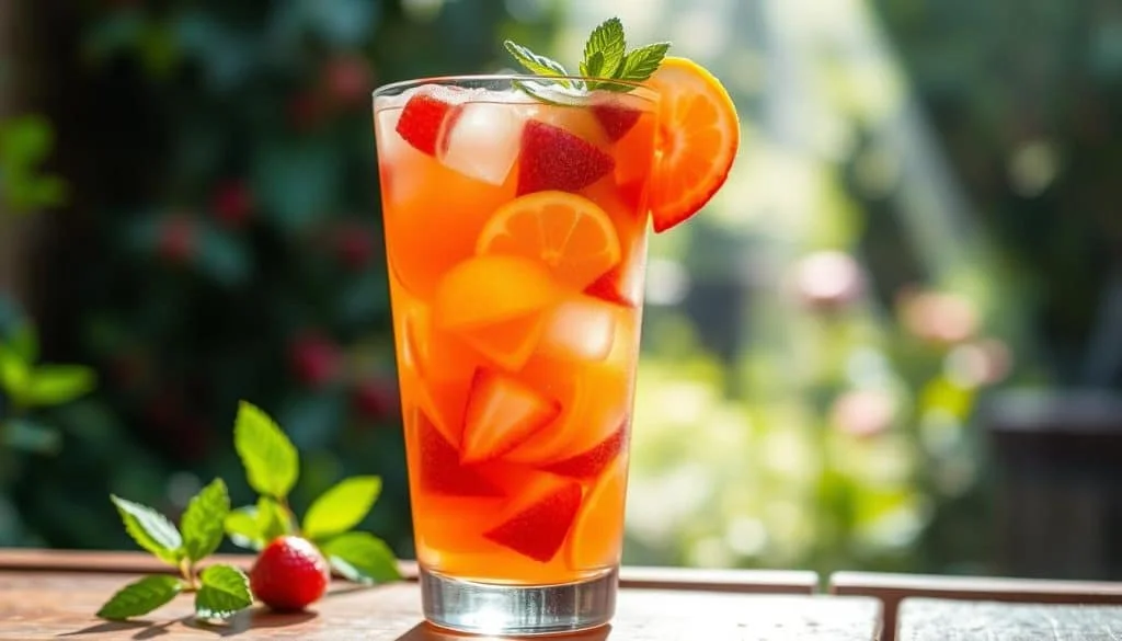 Virgin Sangria Mocktail