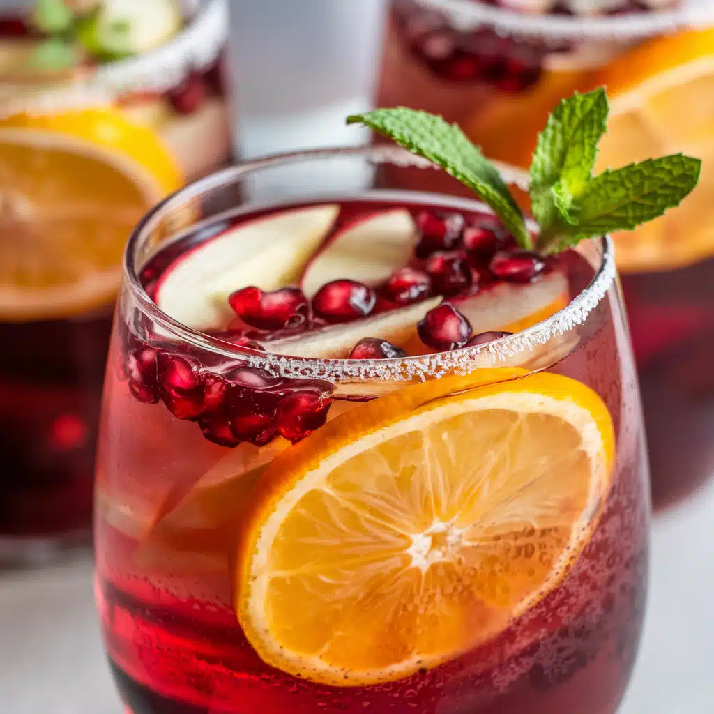 Virgin Sangria Mocktail