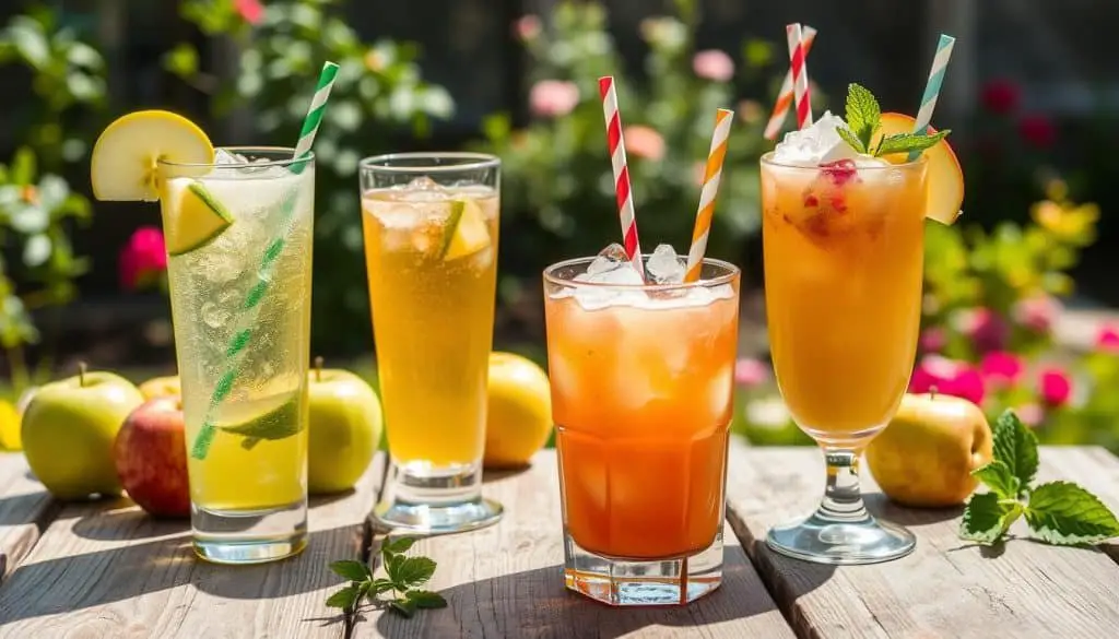 apple-based mocktails