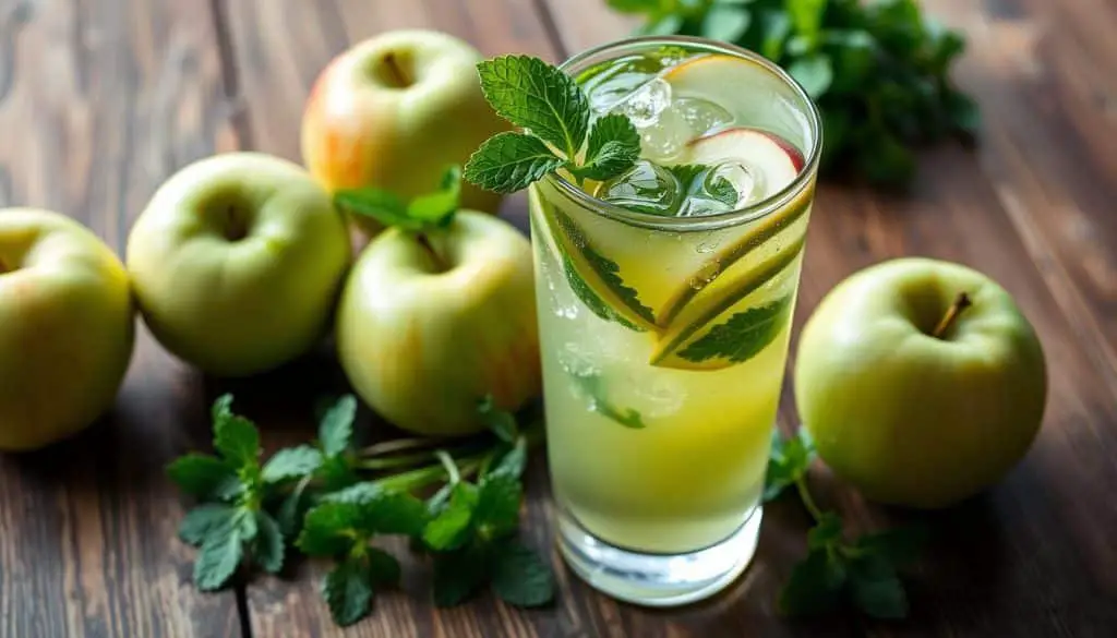 apple-based mocktails