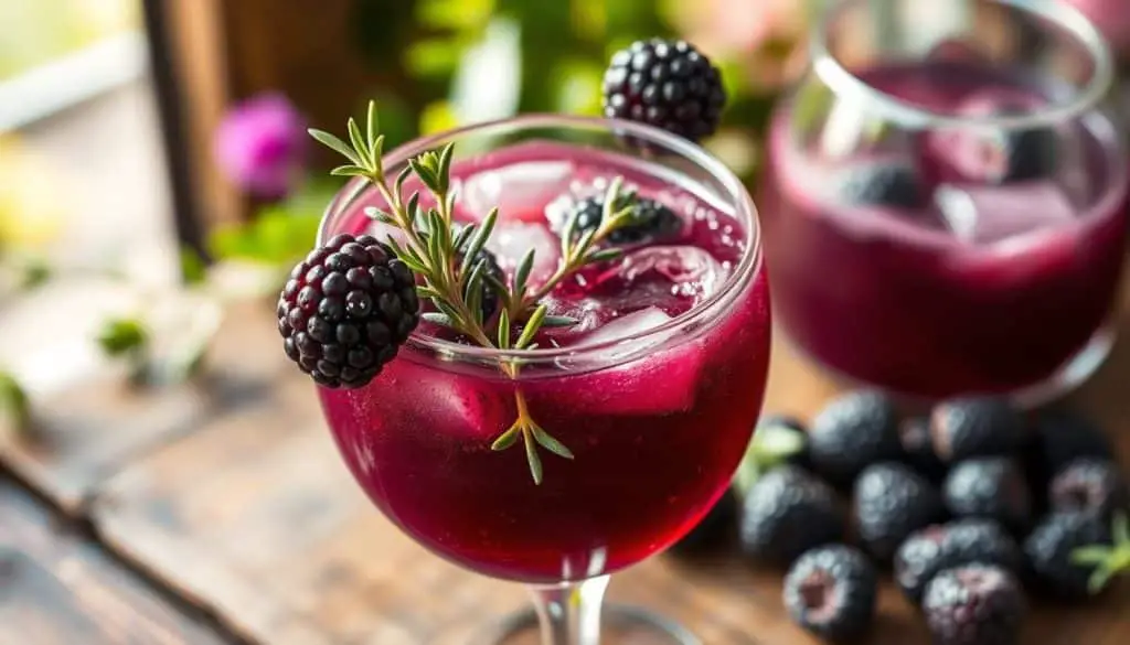 blackberry mocktail
