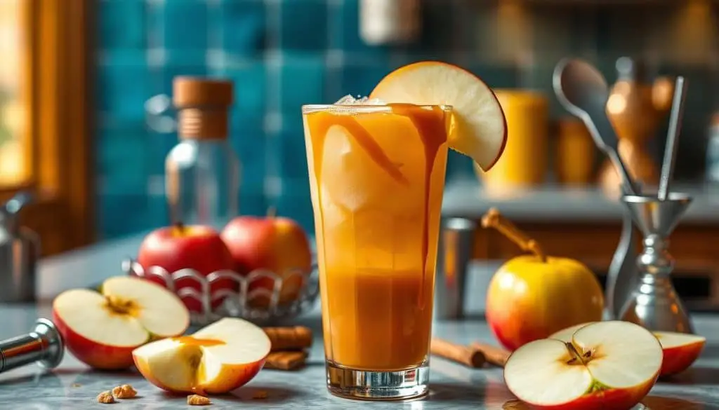 caramel flavor mocktail preparation