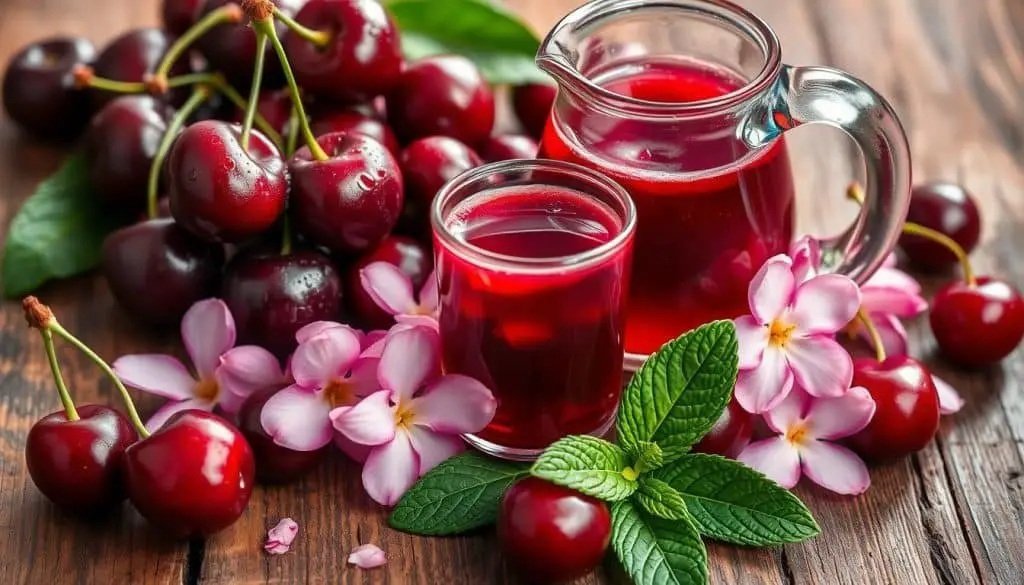 cherry juice ingredients for mocktail