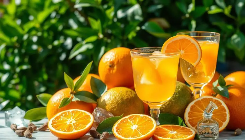 citrus drinks orange flavor profiles