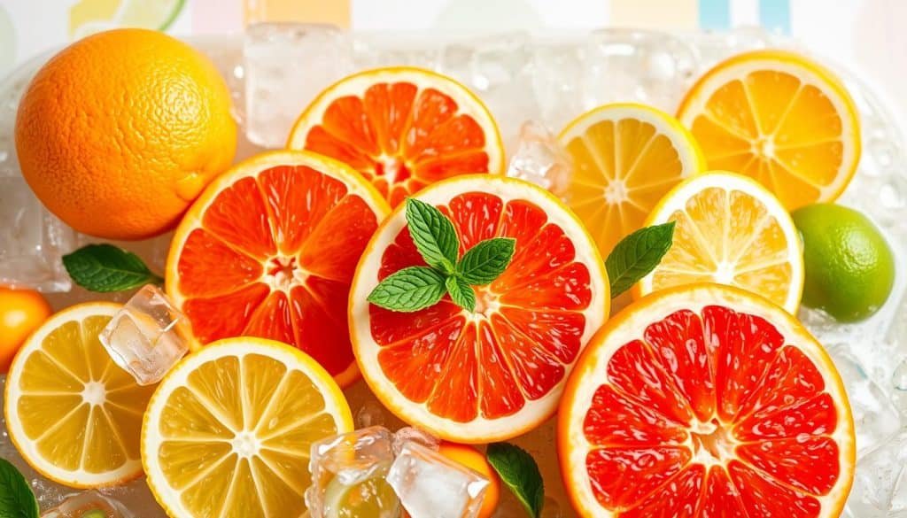 citrus flavors for refreshing drinks