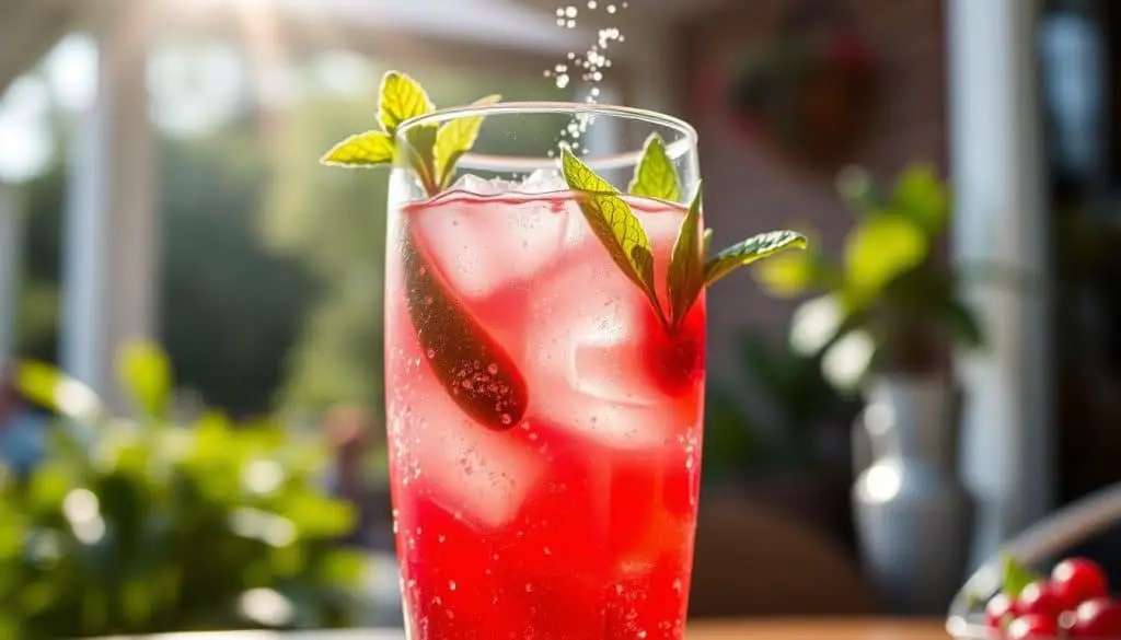 cranberry juice mocktails