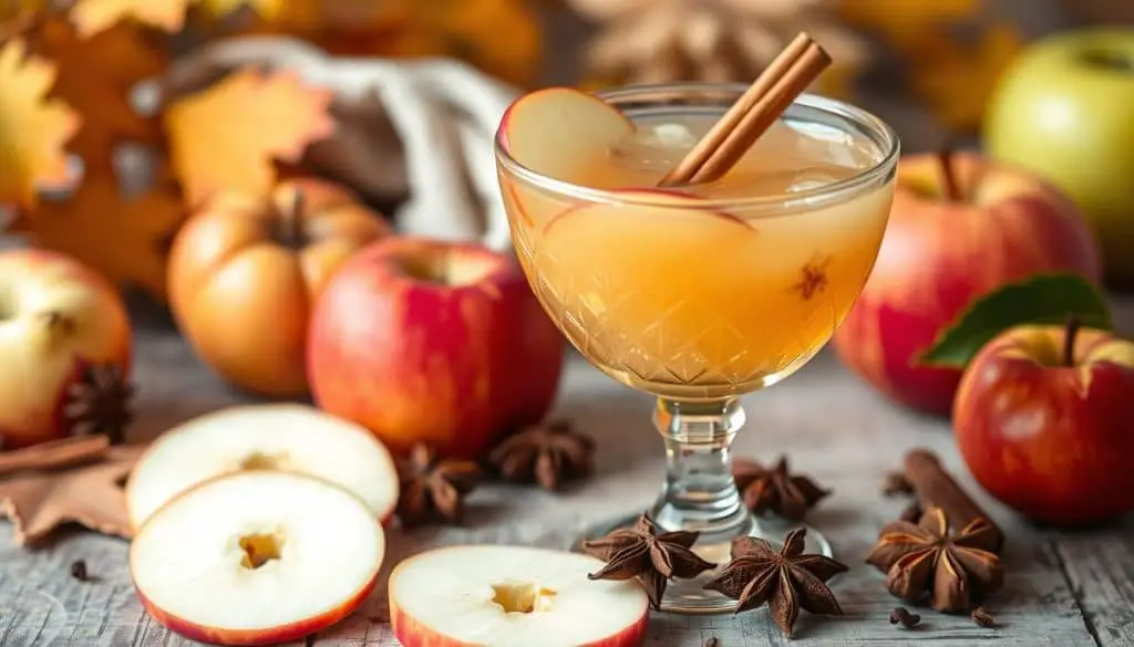 delicious apple mocktail