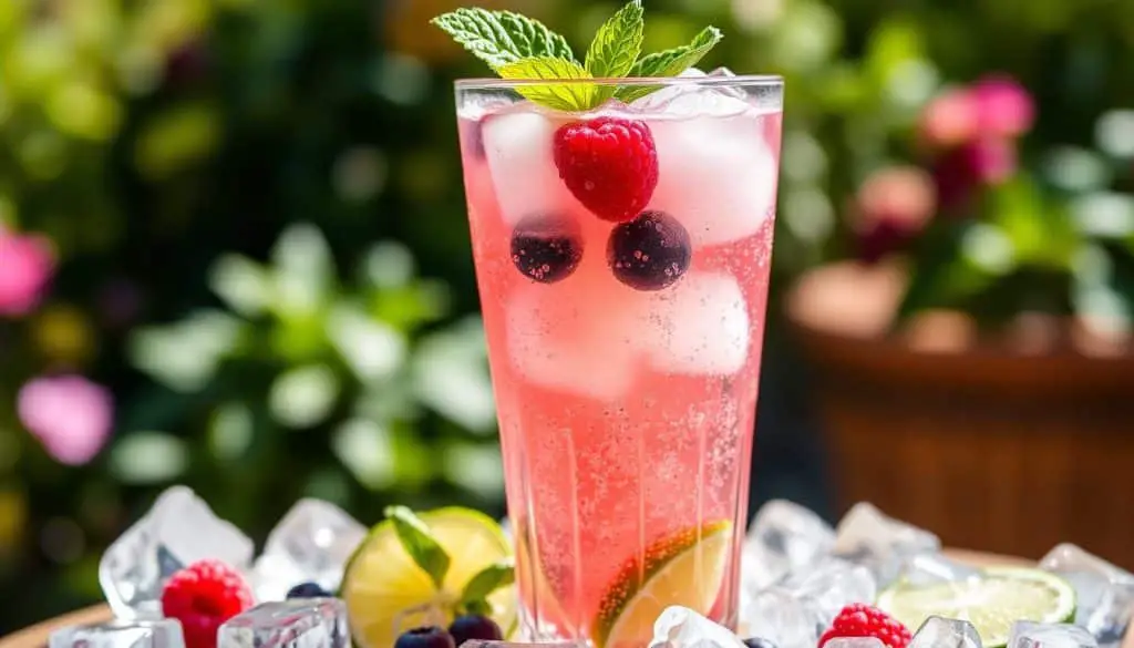 enhance Peppermint Berry Fizz