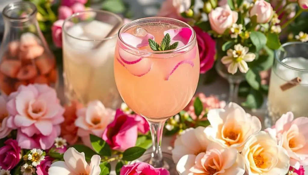 floral beverages