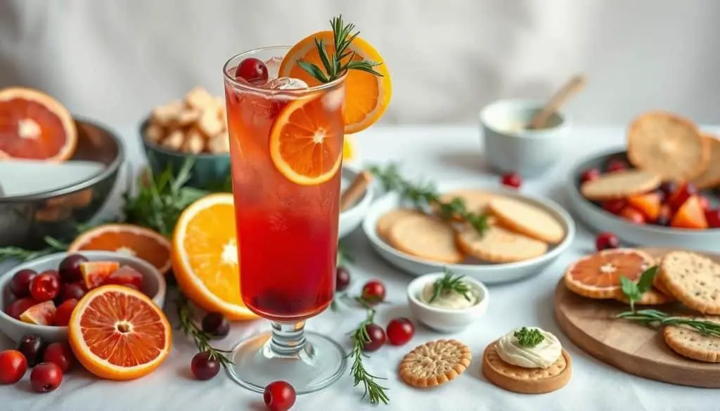 food pairings for mocktail accompaniment