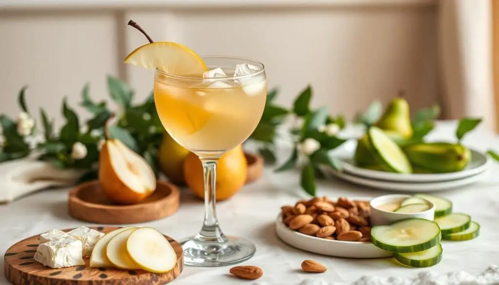 food pairings for mocktails