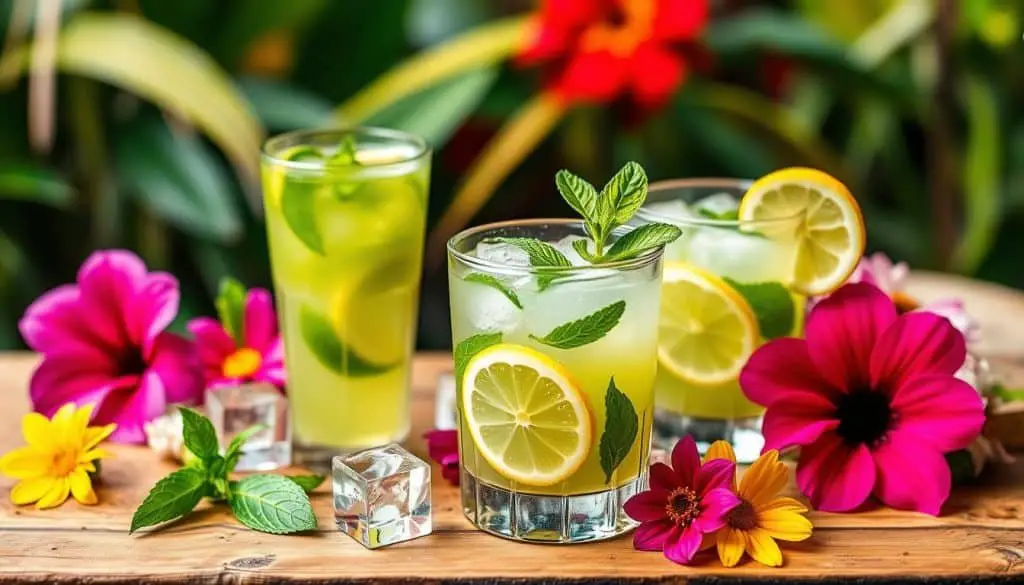 garnishing ideas for mocktails