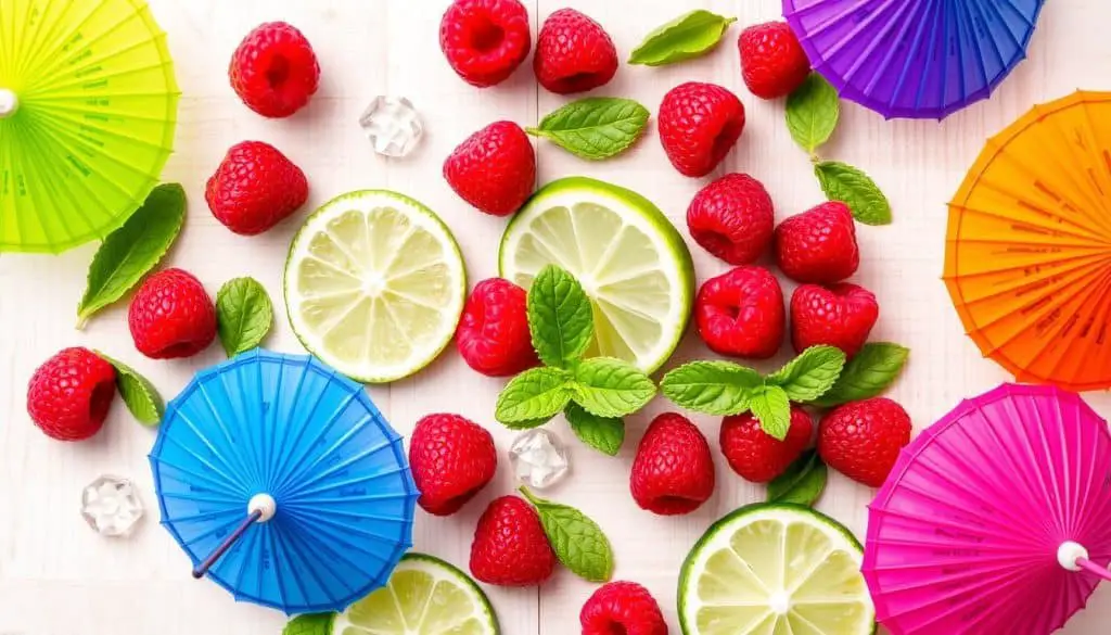 garnishing ideas for mocktails