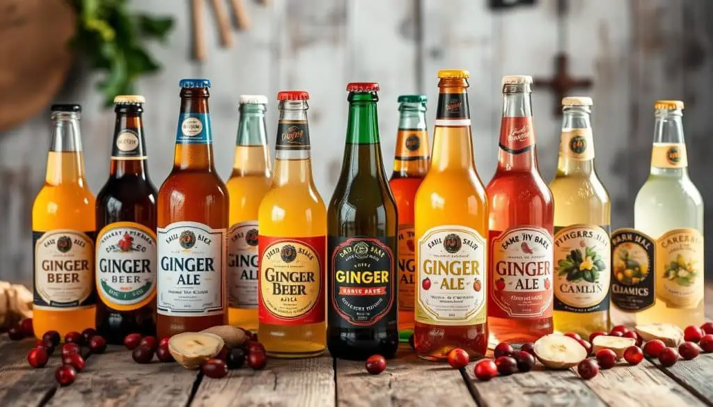 ginger beer selection for mocktails