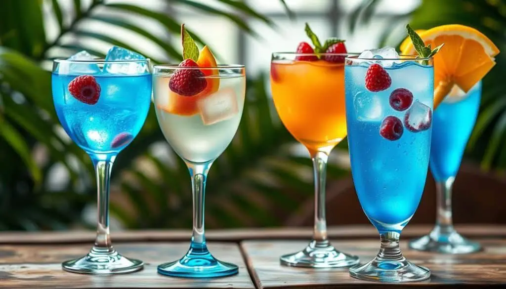 glassware for mocktails
