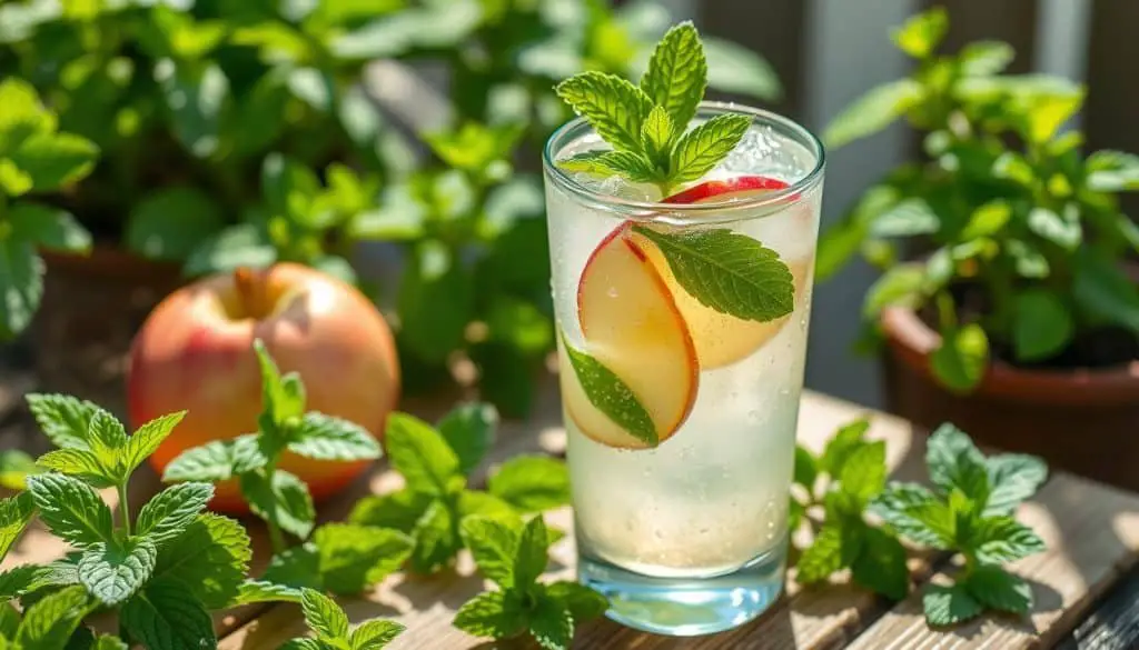 health benefits of mint-infused mocktails