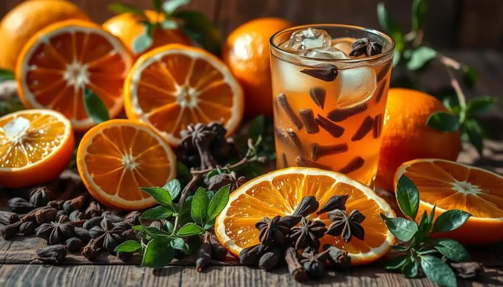 health benefits of orange clove mocktail ingredients