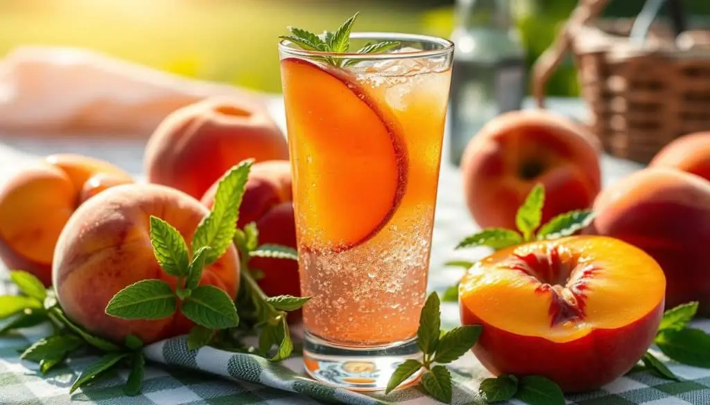 health benefits of peach drinks