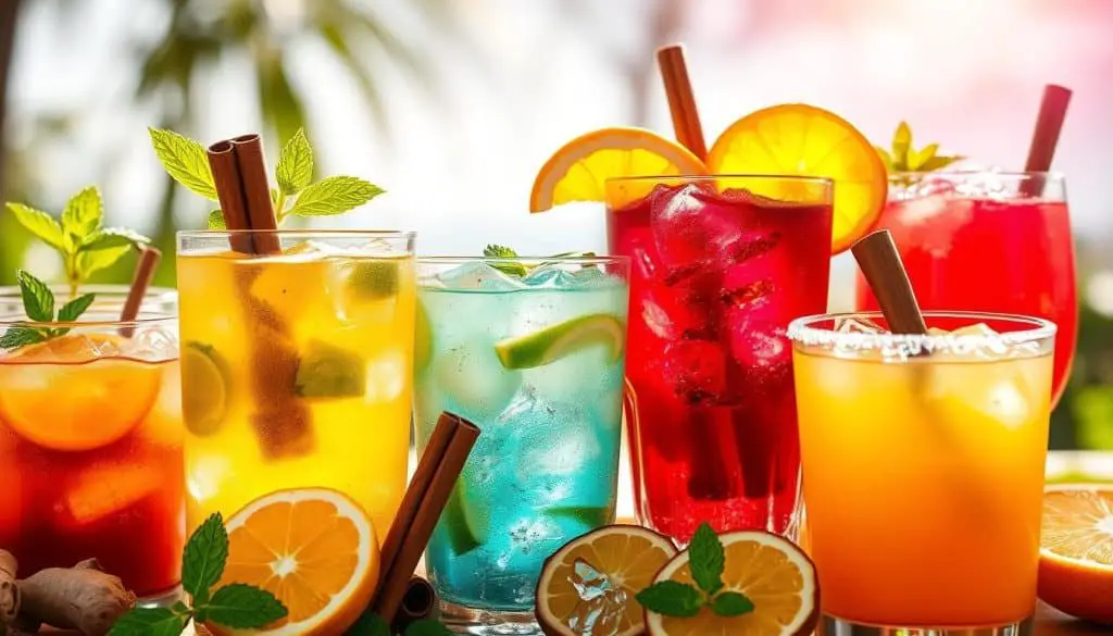 healthy mocktails
