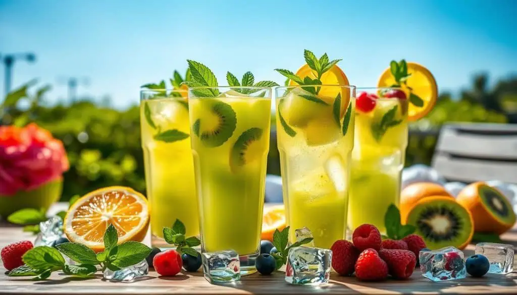 healthy mocktails