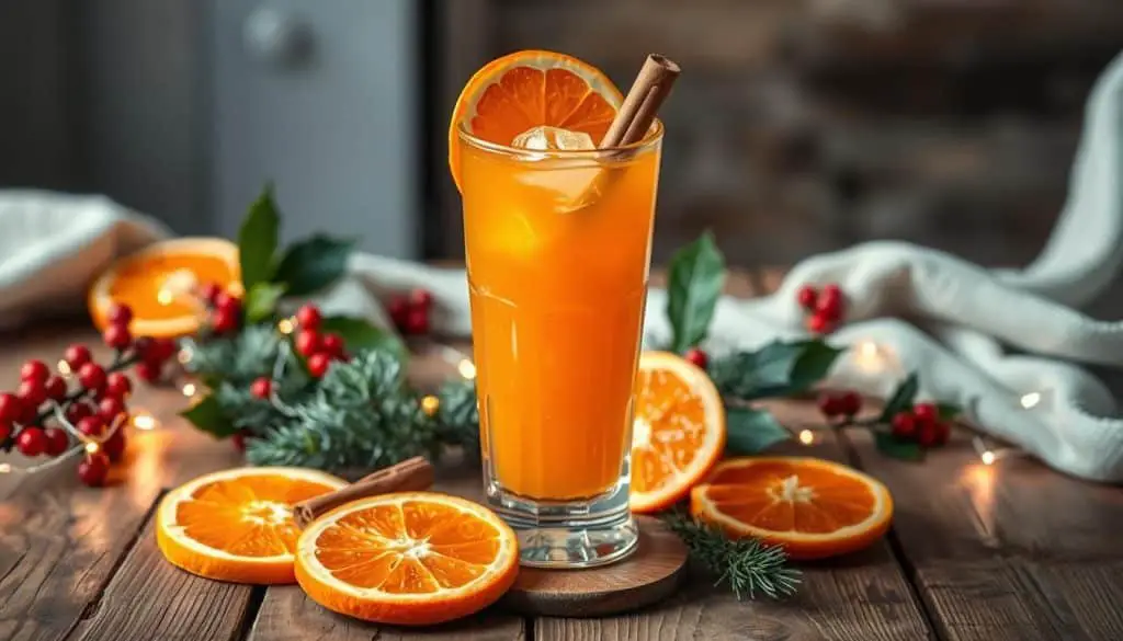 holiday drink presentation