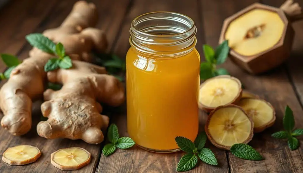 homemade ginger syrup
