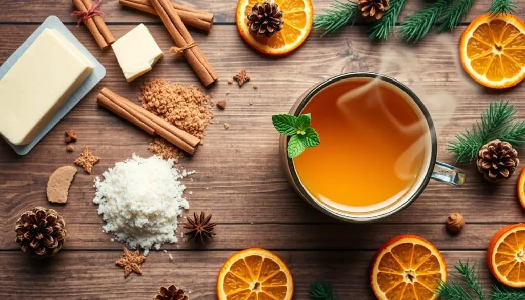 hot buttered mocktail ingredients