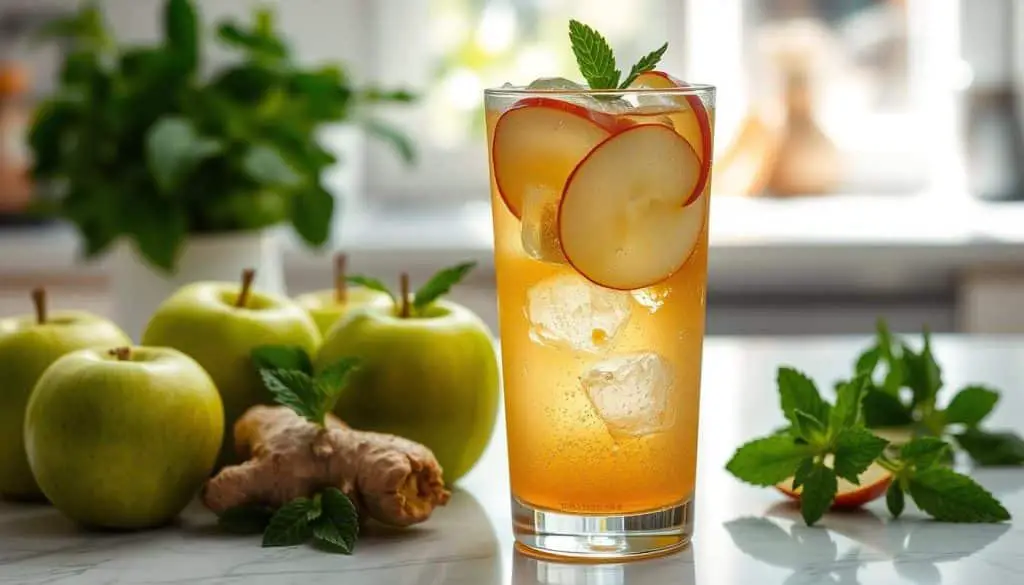 how to make Apple Ginger Spritz