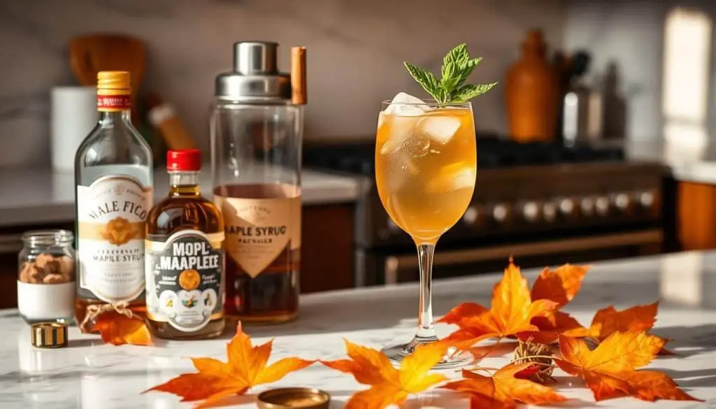 how to prepare a Nutmeg Maple Mocktail