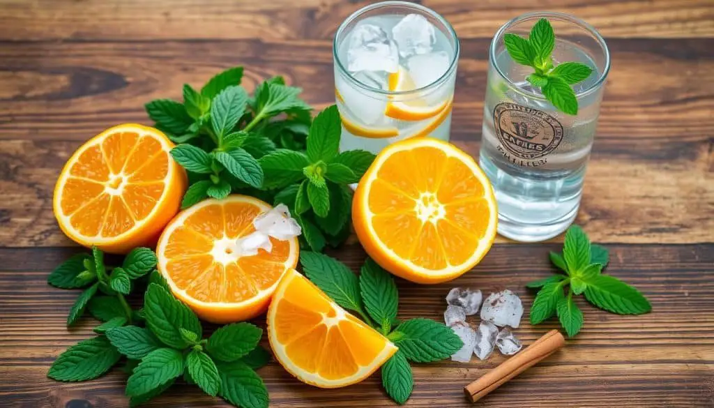 ingredients for mocktail