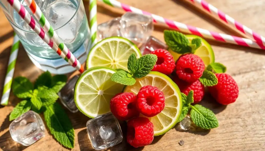 ingredients for mocktails