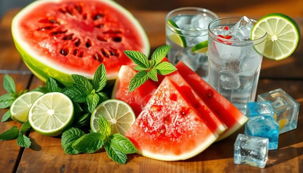 ingredients for mocktails