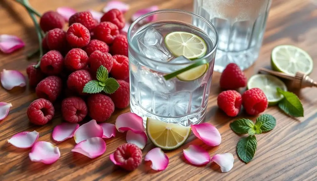 key ingredients for mocktail