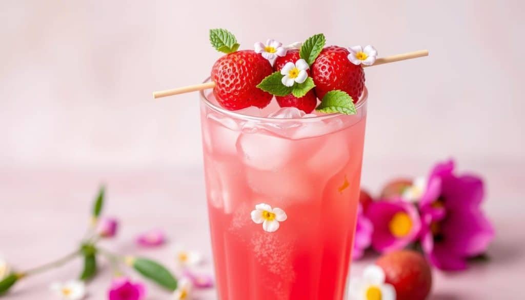 lychee garnishes