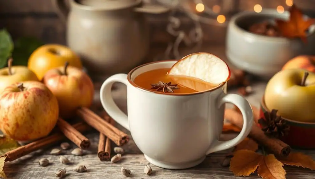 make Cardamom Hot Cider mocktail