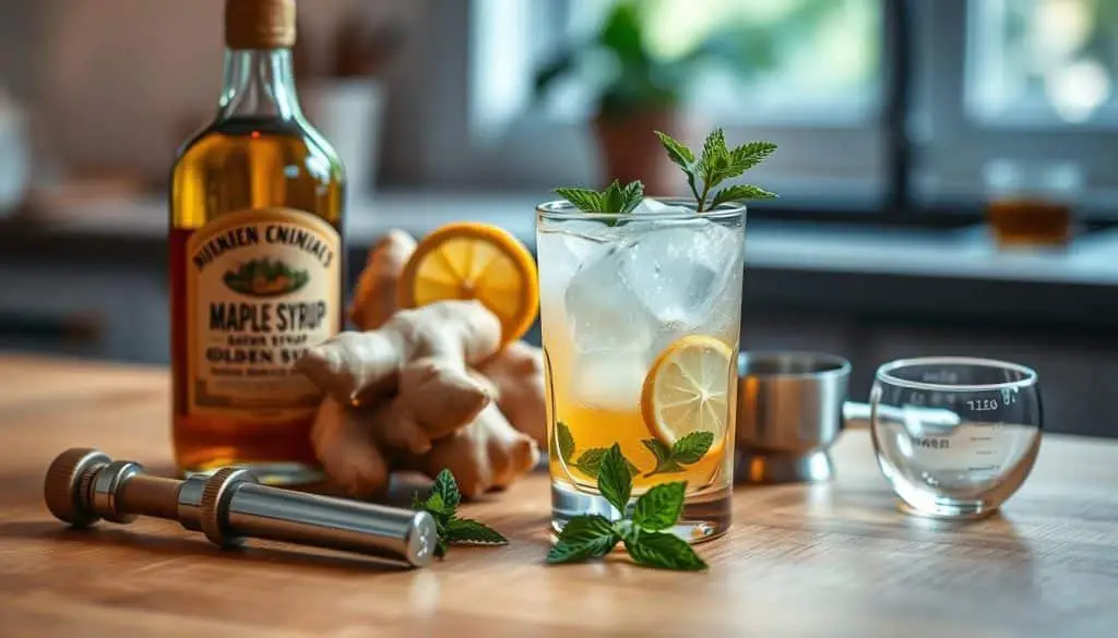 maple syrup drinks preparation