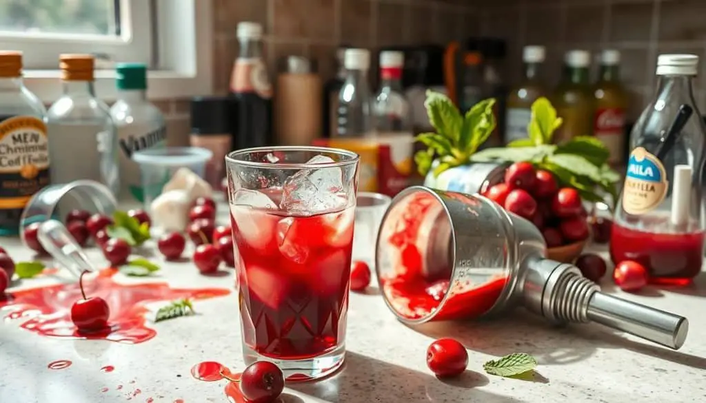 mistakes in mocktail preparation
