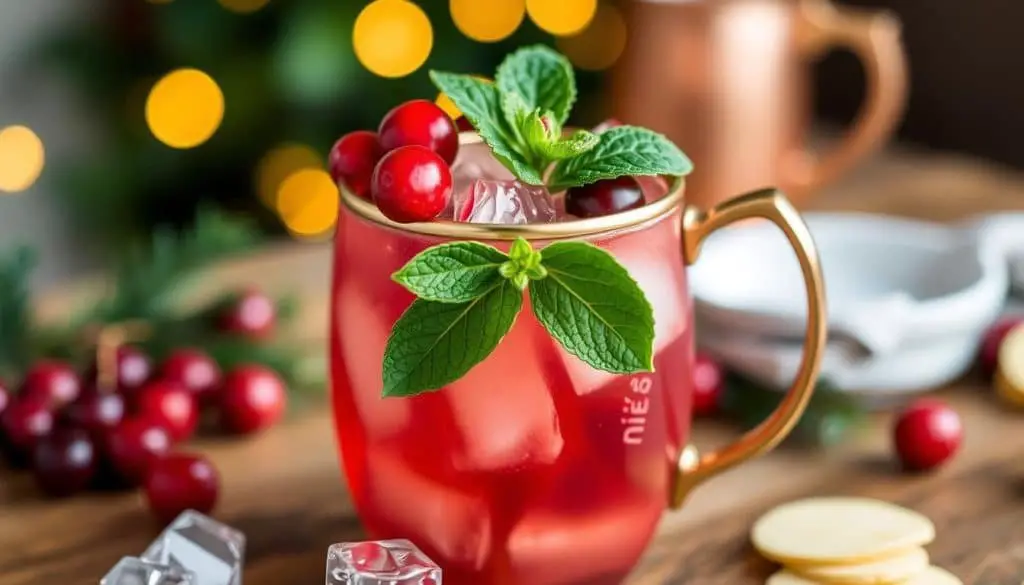 mocktail garnishing