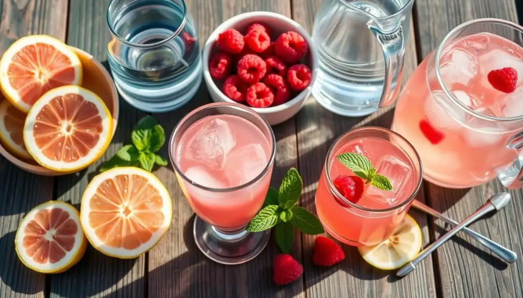 mocktail ingredients