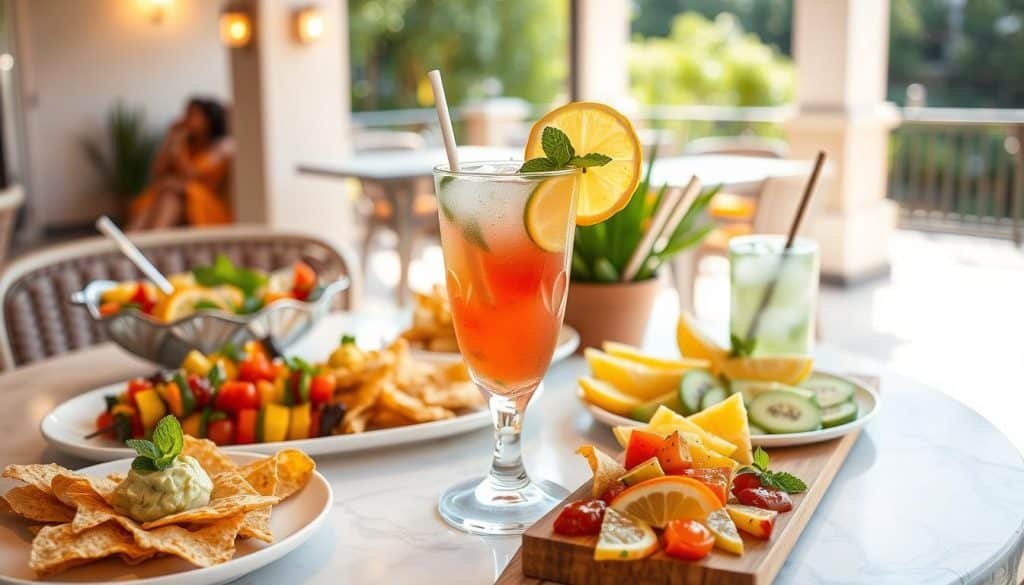 mocktail pairings