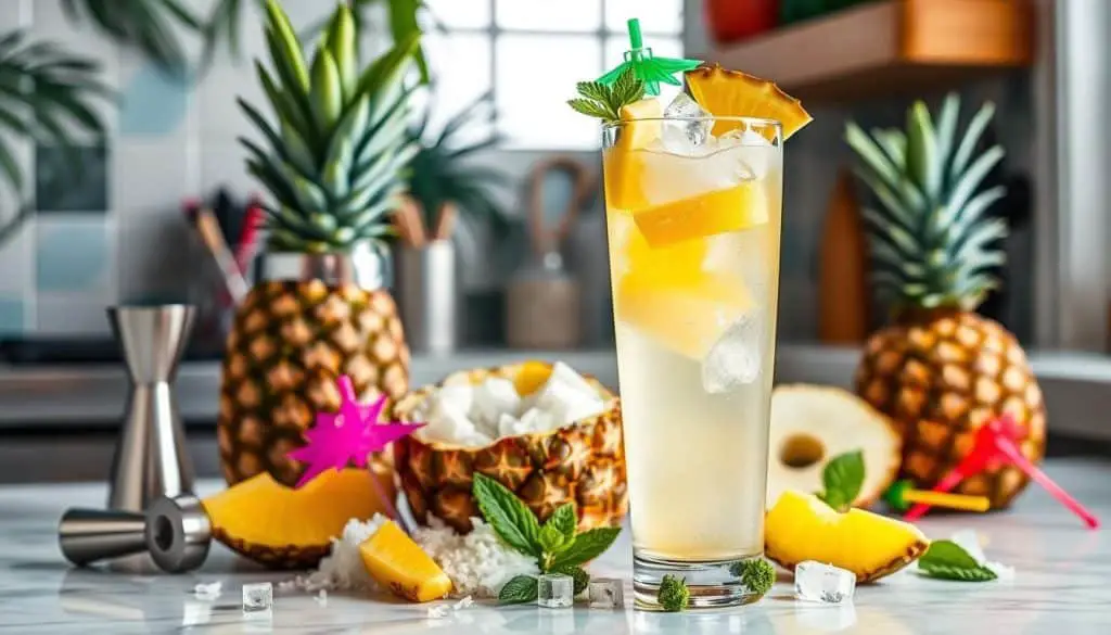 mocktail preparation