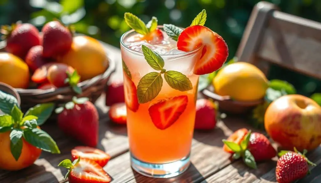 mocktail presentation