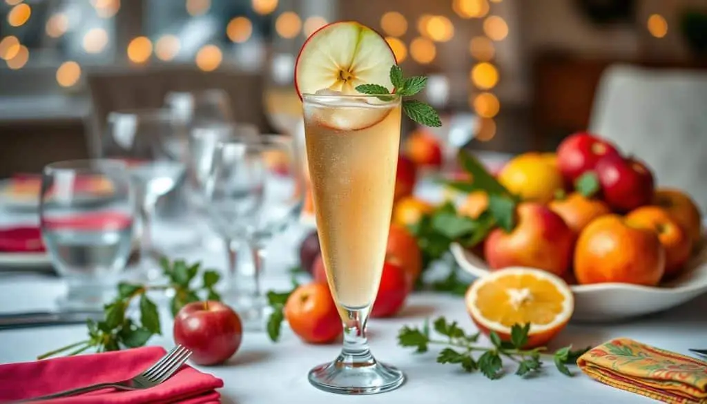 mocktail presentation