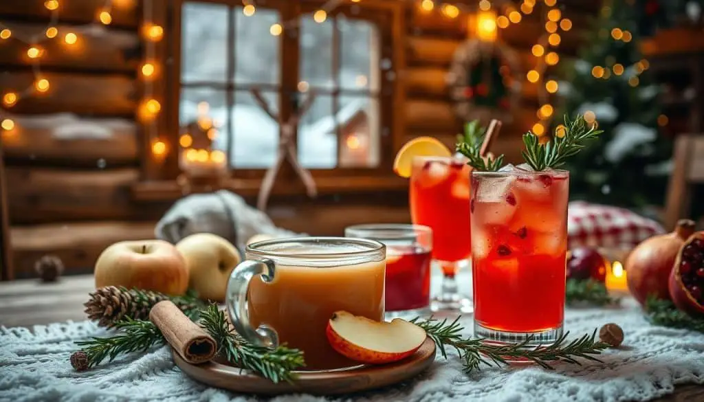 non-alcoholic beverages for winter festivities