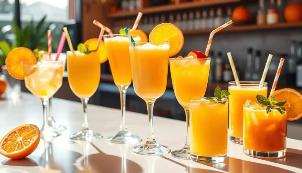 orange juice cocktail variations